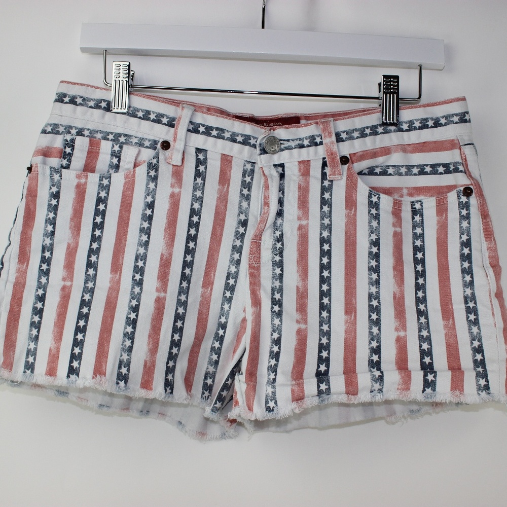 Lucky Brand 2 Stars and Stripes Boardwalk Shorts